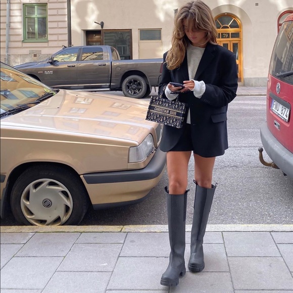 GANNI recycled rubber boot - Picture 2 of 5